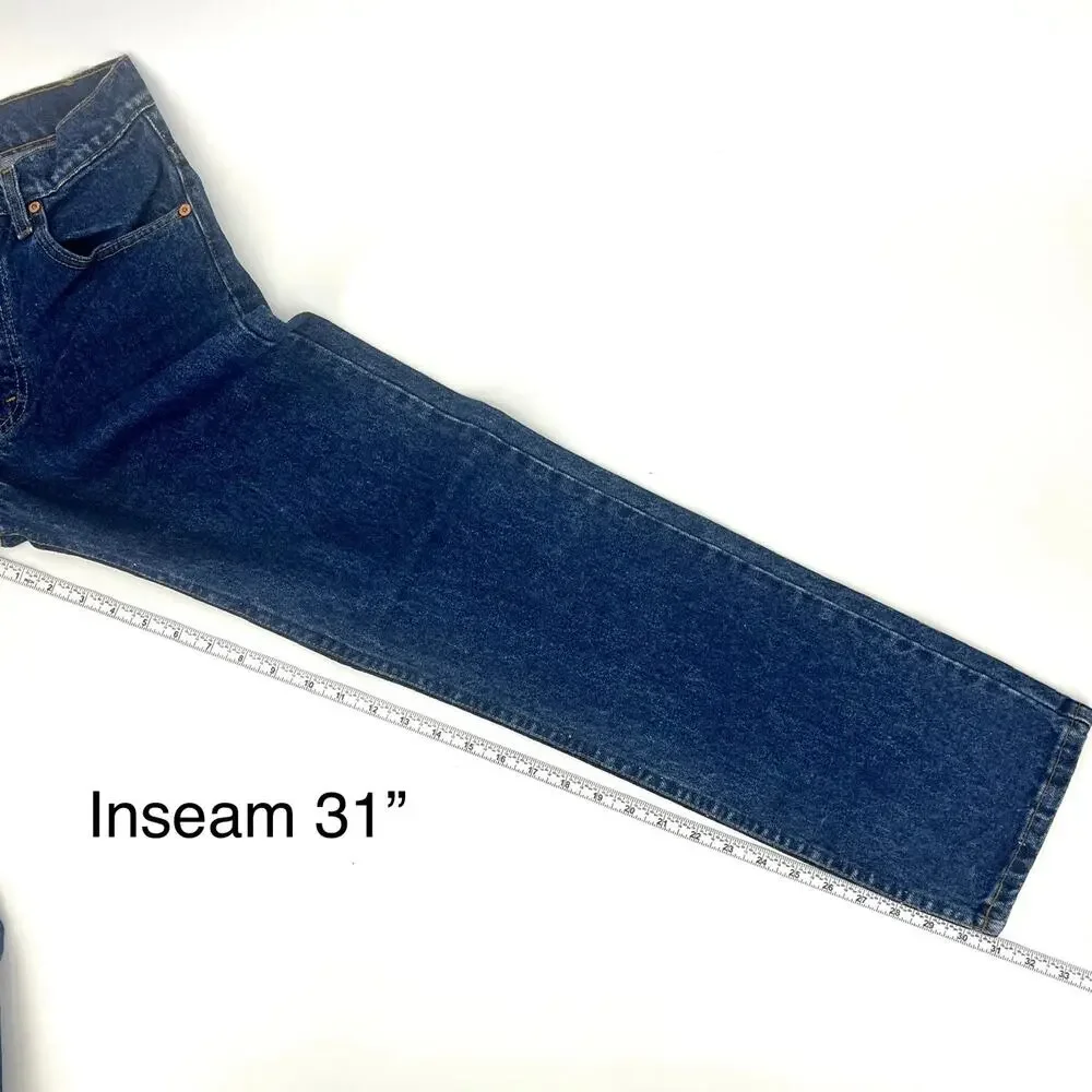 Vintage 80s Dead Stock Levi's 505 Jeans Size 30 x 32 GAP Tag NWT Straight Leg